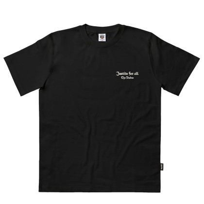 The Dudes T-shirt Justits Classic Black