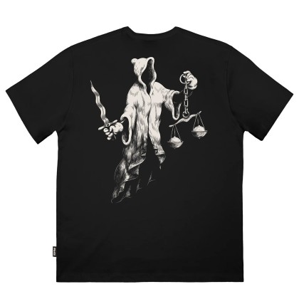 The Dudes T-shirt Justits Classic Black