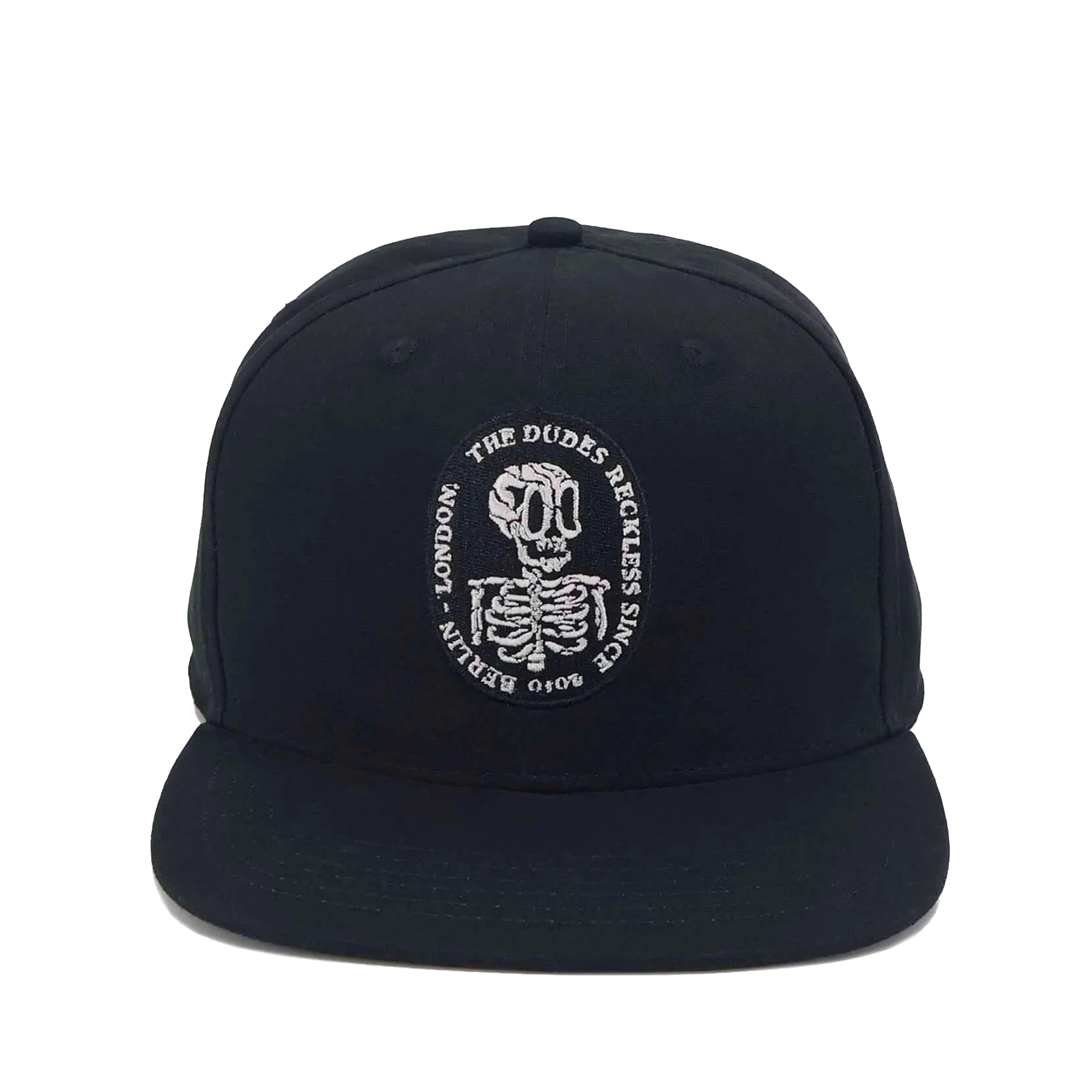 The Dudes Boné Reckless Structured 6 Panel Black