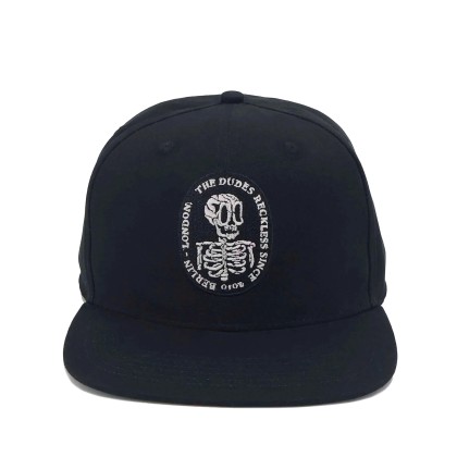 The Dudes Bon� Reckless Structured 6 Panel Black