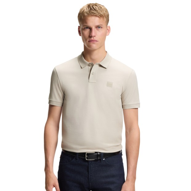 BOSS Polo Passenger Open Grey