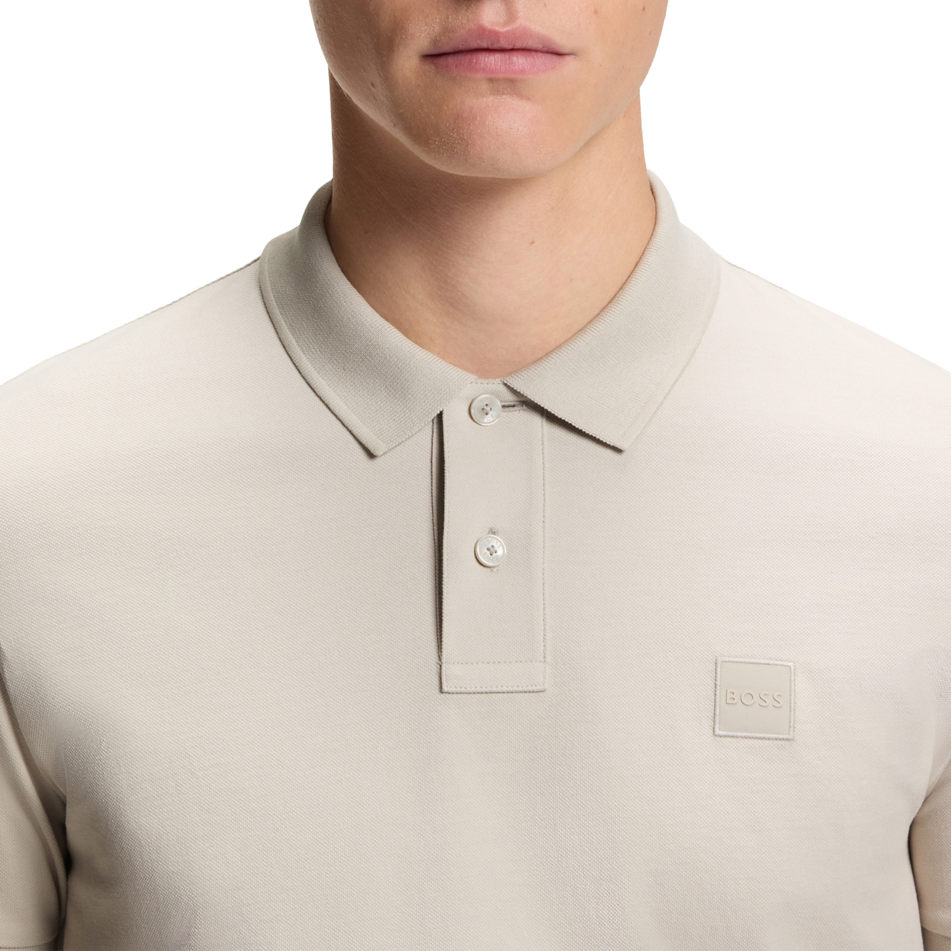 BOSS Polo Passenger Open Grey