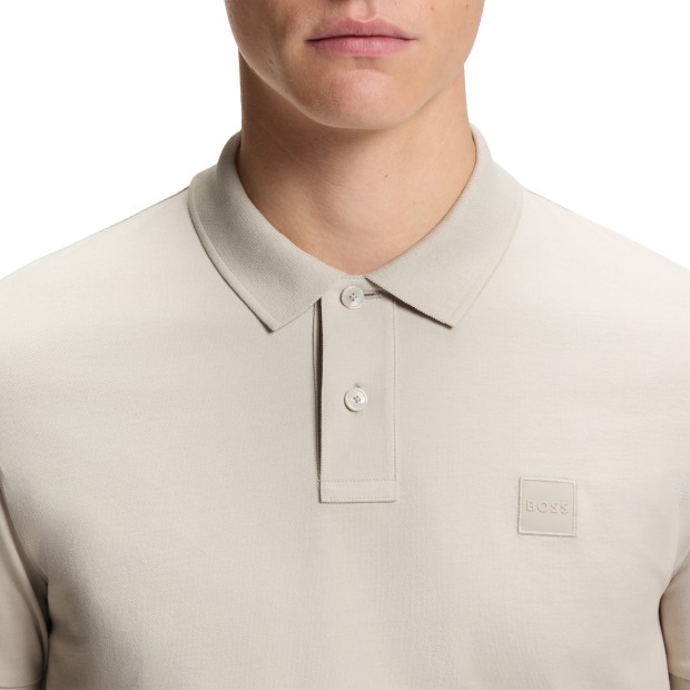 BOSS Polo Passenger Open Grey