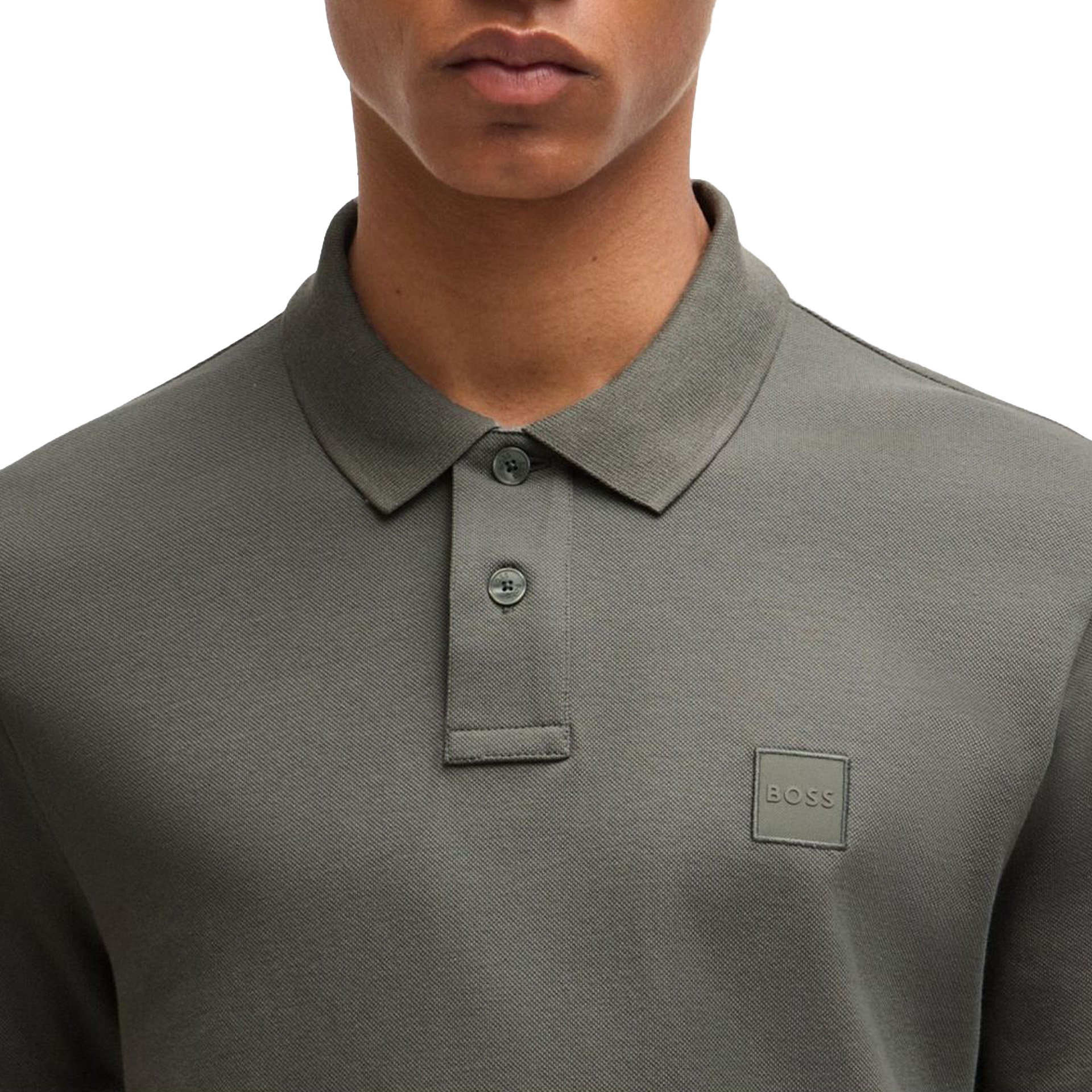 BOSS Polo Passenger Open Grey