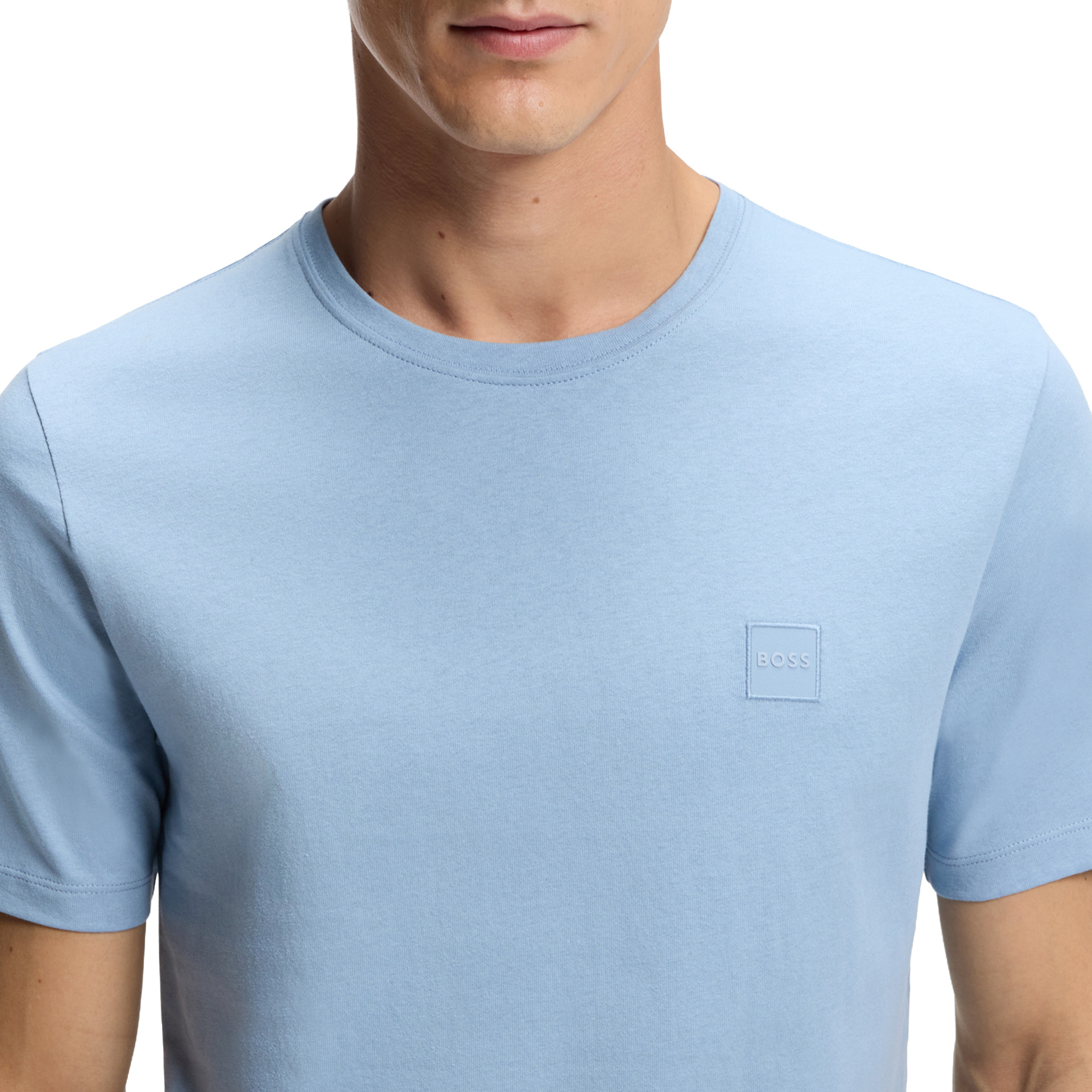 BOSS T-shirt Tales Light/pastel Blue