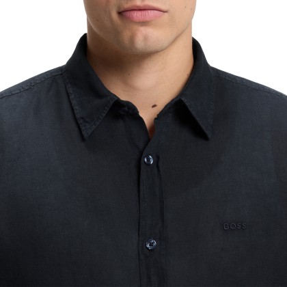 BOSS Camisa Relegant Dark Blue