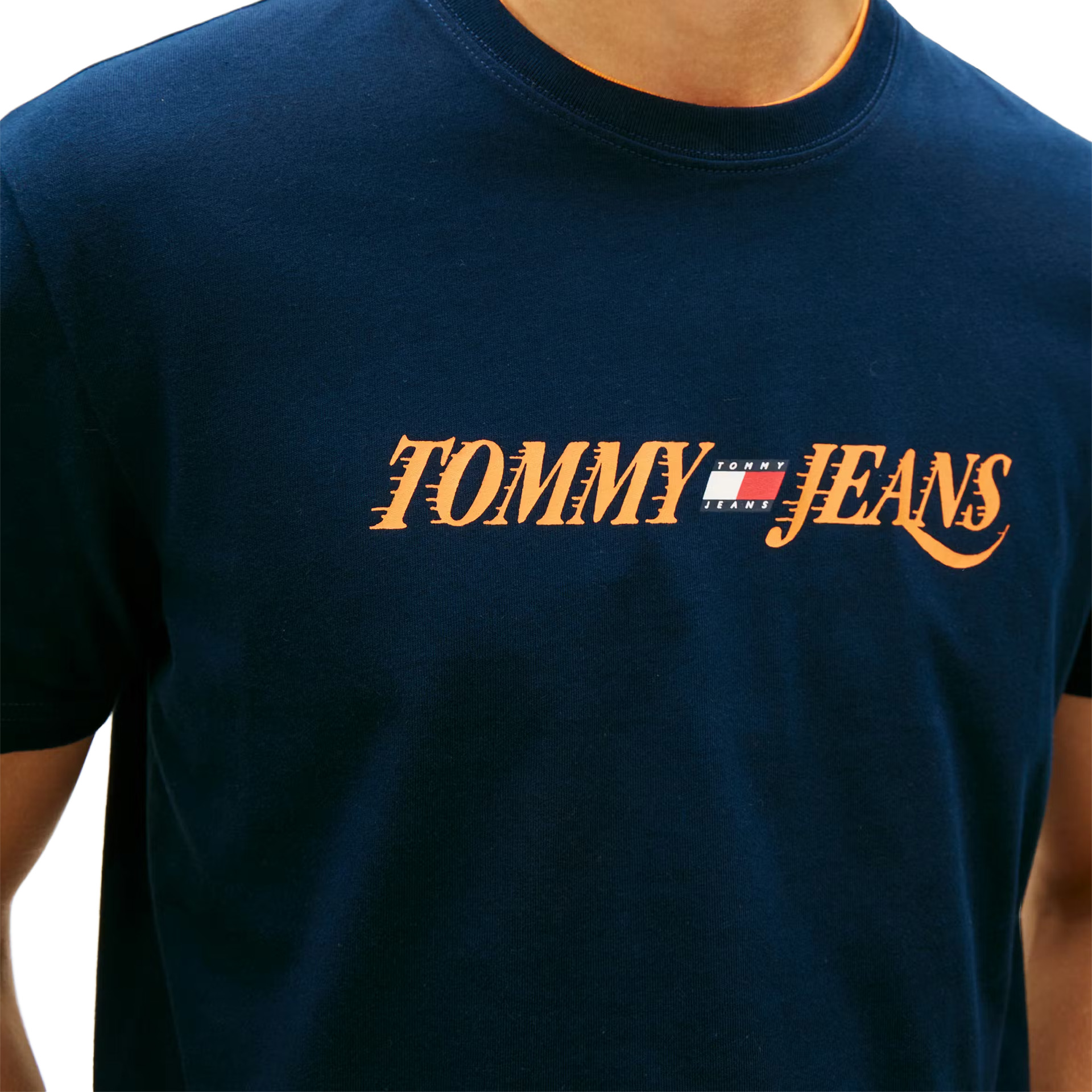 Tommy Hilfiger T-shirt Tjm Reg Vintage Latee Blue