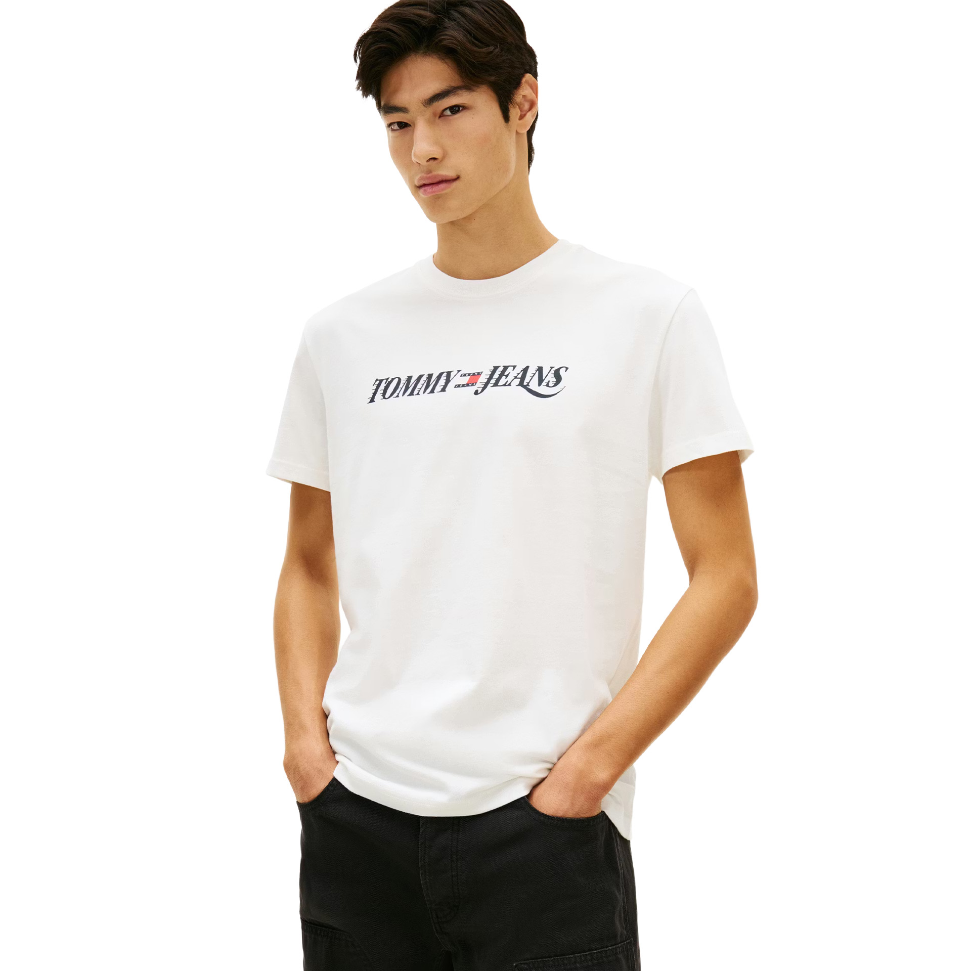 Tommy Hilfiger T-shirt Tjm Reg Vintage Latee White
