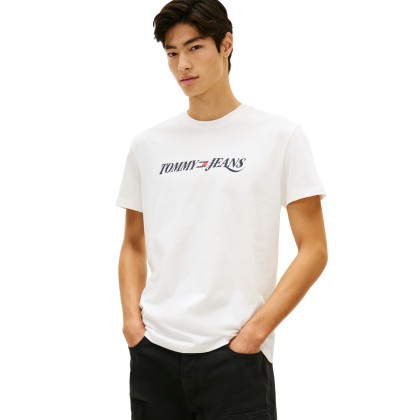 Tommy Hilfiger T-shirt Tjm Reg Vintage Latee White