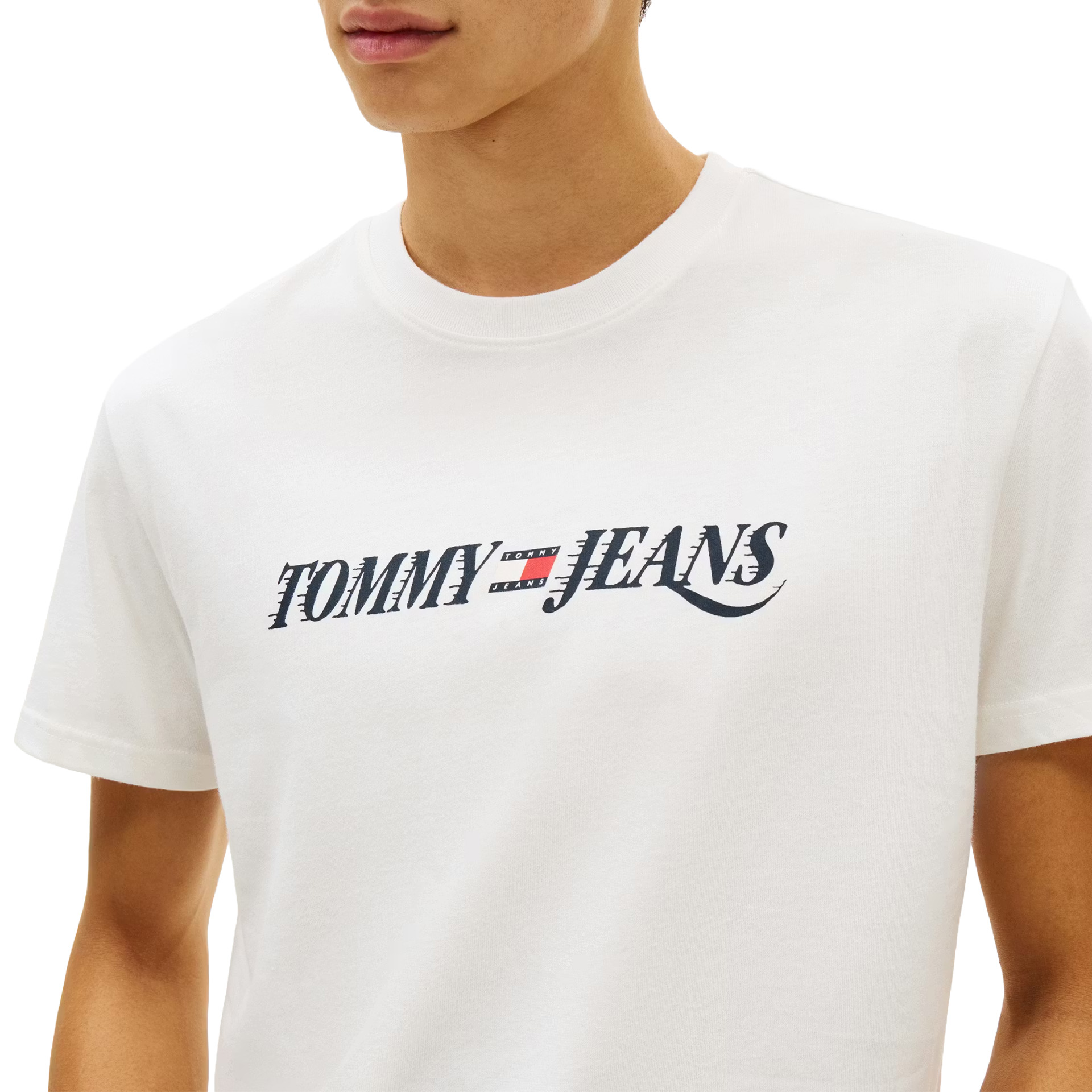 Tommy Hilfiger T-shirt Tjm Reg Vintage Latee White