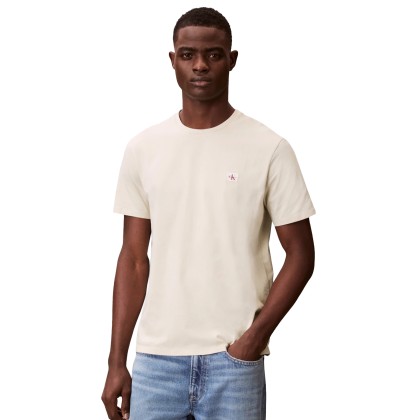 Calvin Klein T-shirt Badge 30s Jersey Classic White