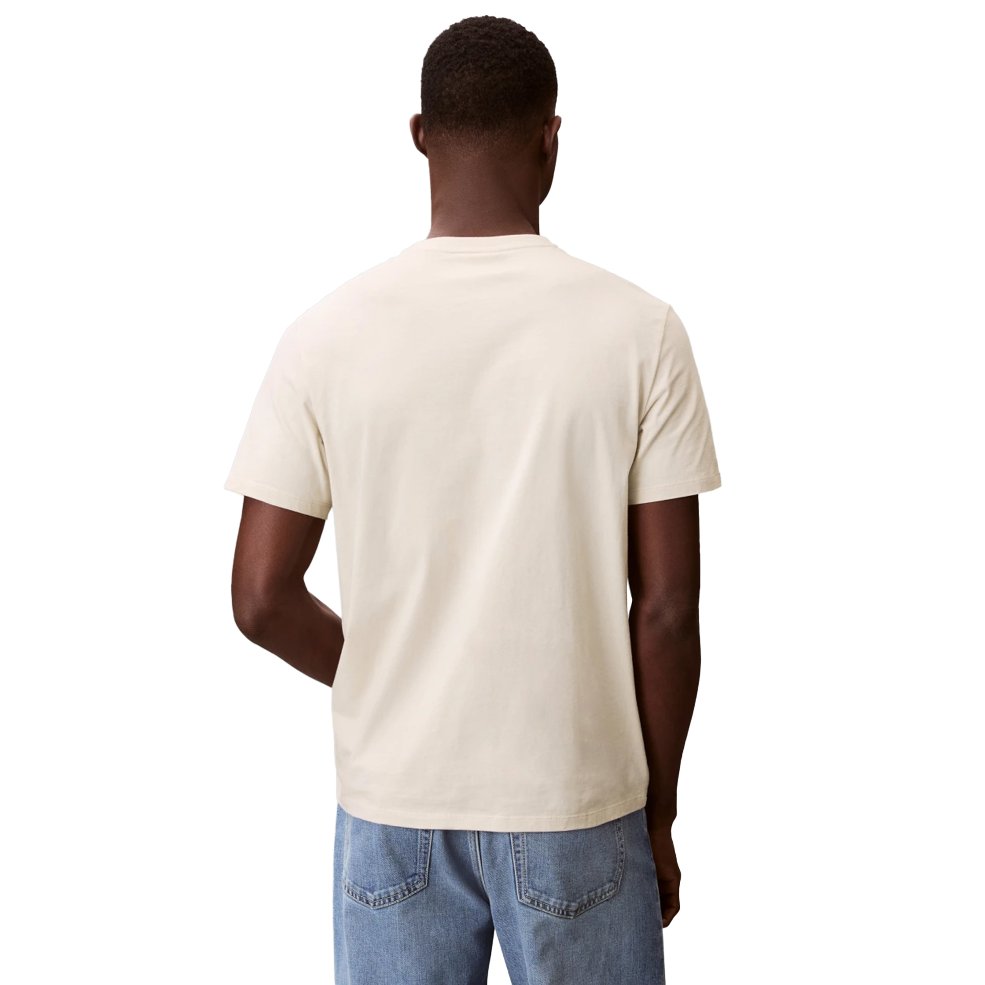 Calvin Klein T-shirt Badge 30s Jersey Classic White