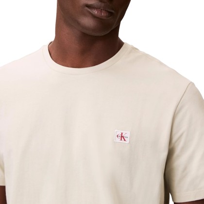 Calvin Klein T-shirt Badge 30s Jersey Classic White