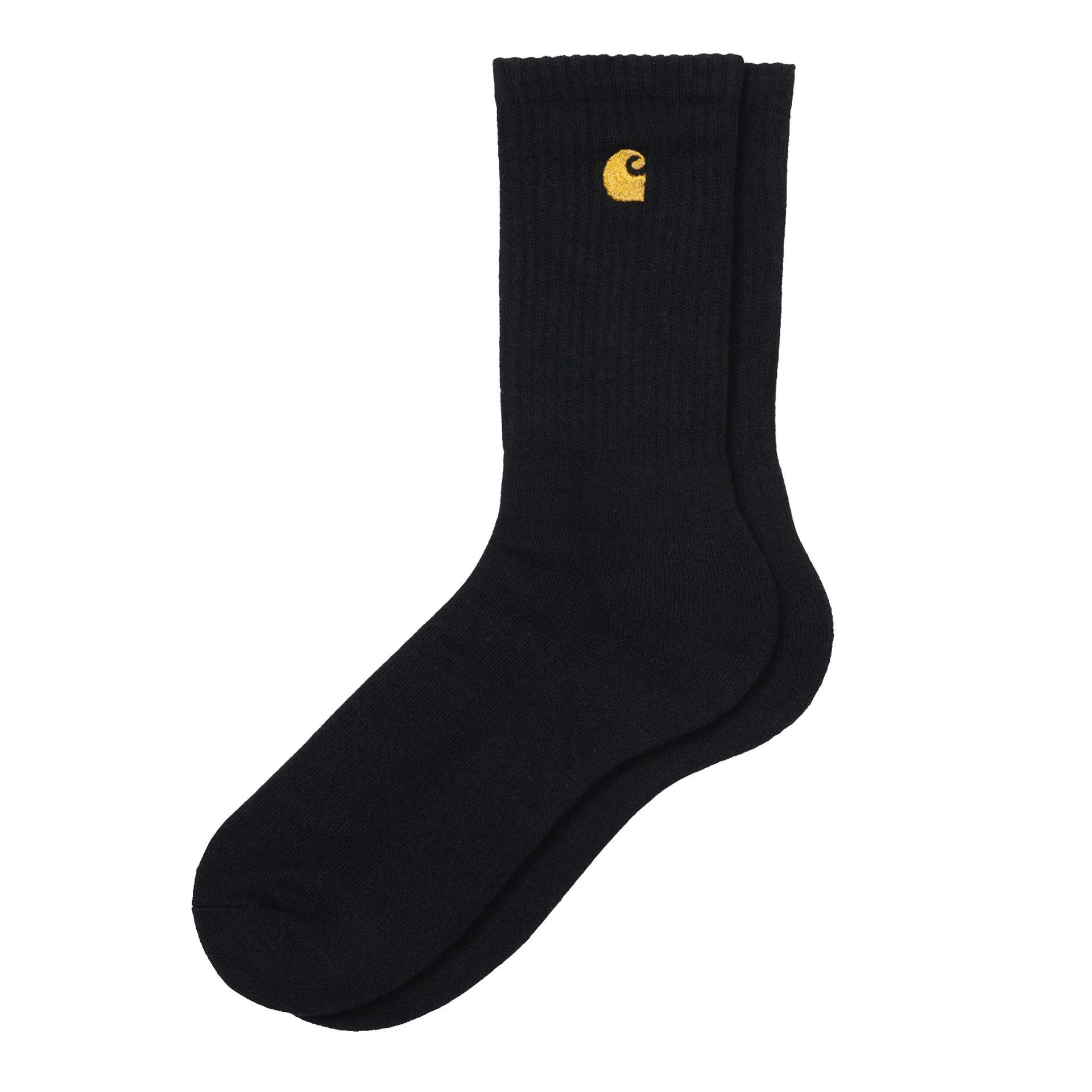 Carhartt Wip Meias Chase Black / Gold