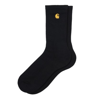 Carhartt Wip Meias Chase Black / Gold