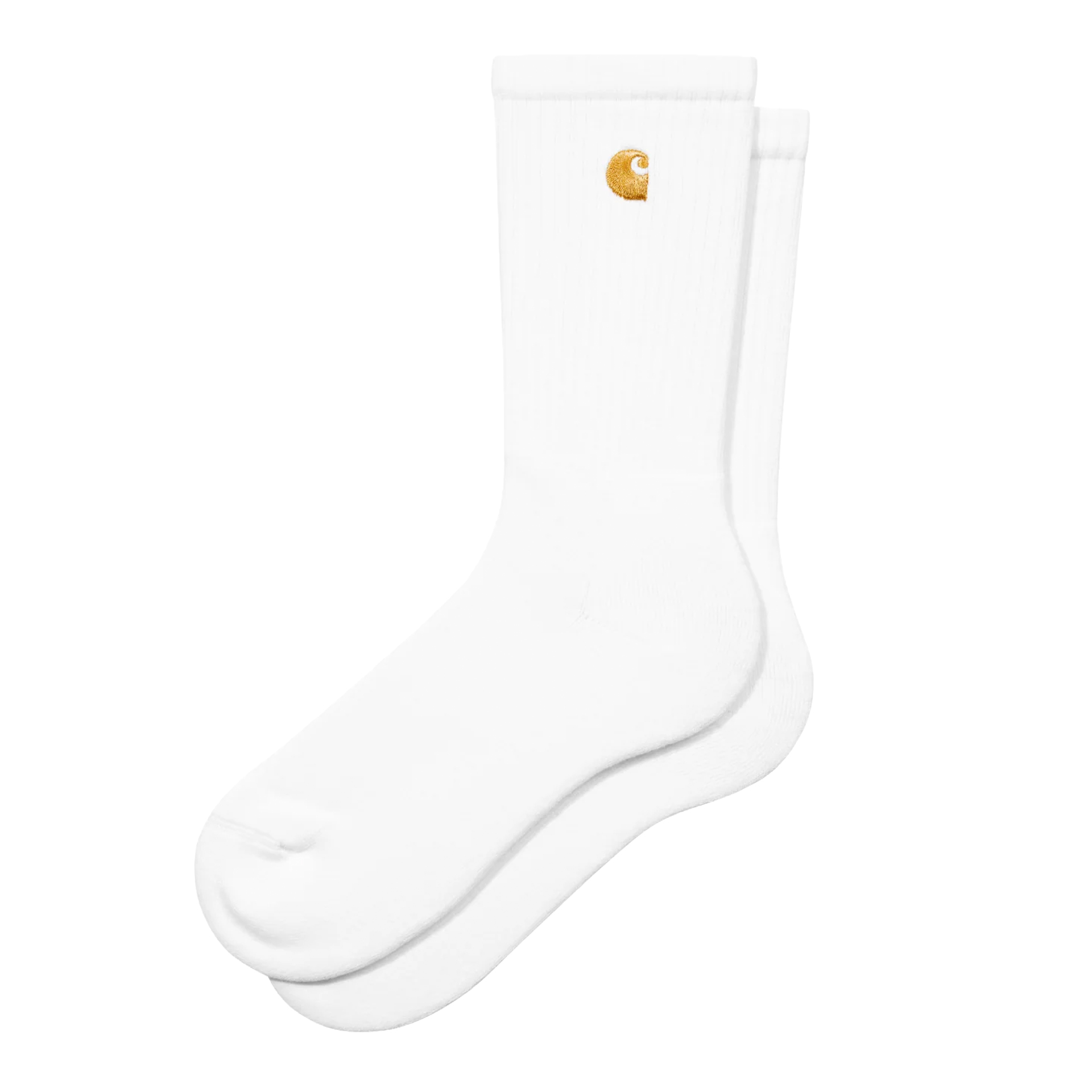 Carhartt Wip Meias Chase White / Gold
