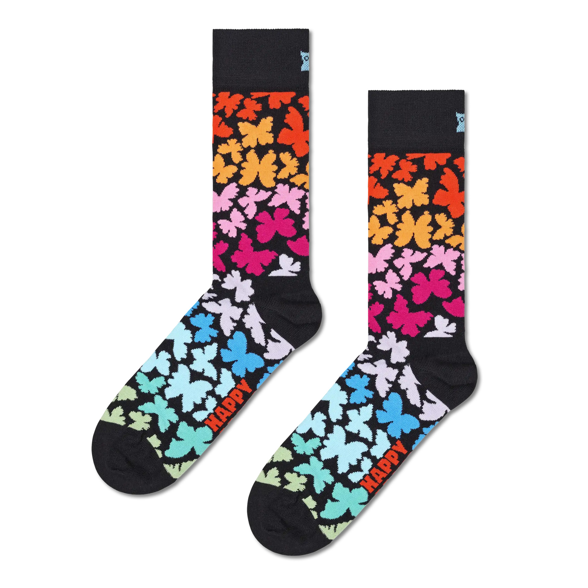 Happy Socks Butterfly Preto