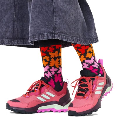 Happy Socks Butterfly Preto