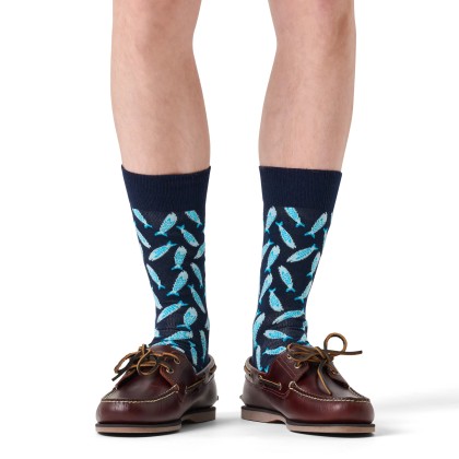 Happy Socks Sardine Marinho