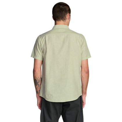 Rvca Camisa Thatll Do Dobby Laurel Green