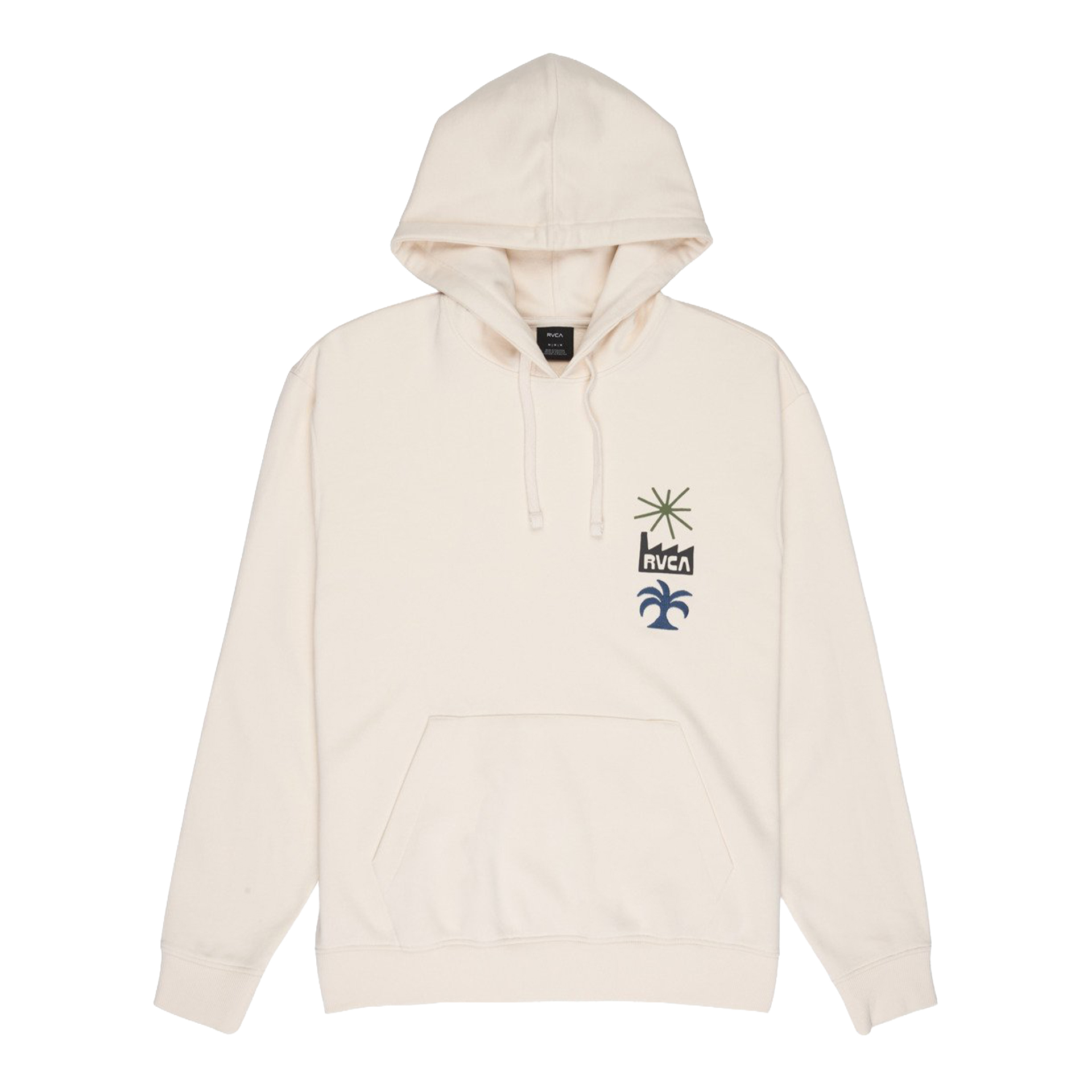 Rvca Sweat Capuz Mirage Salt