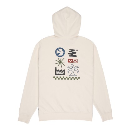 Rvca Sweat Capuz Mirage Salt