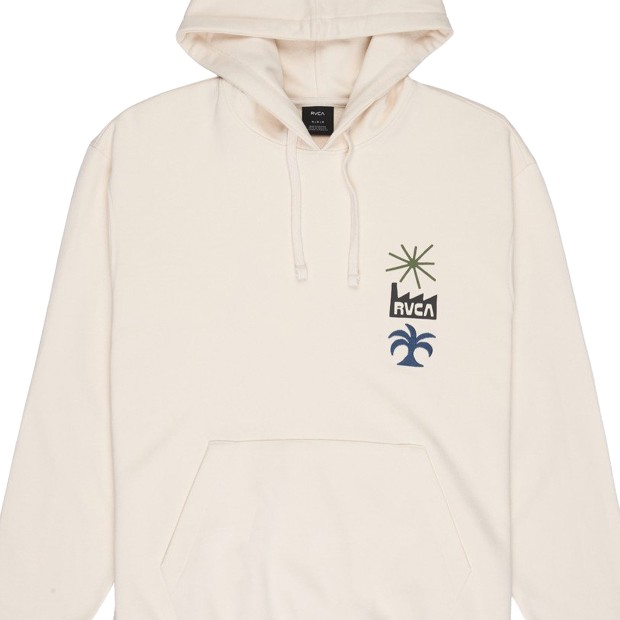 Rvca Sweat Capuz Mirage Salt