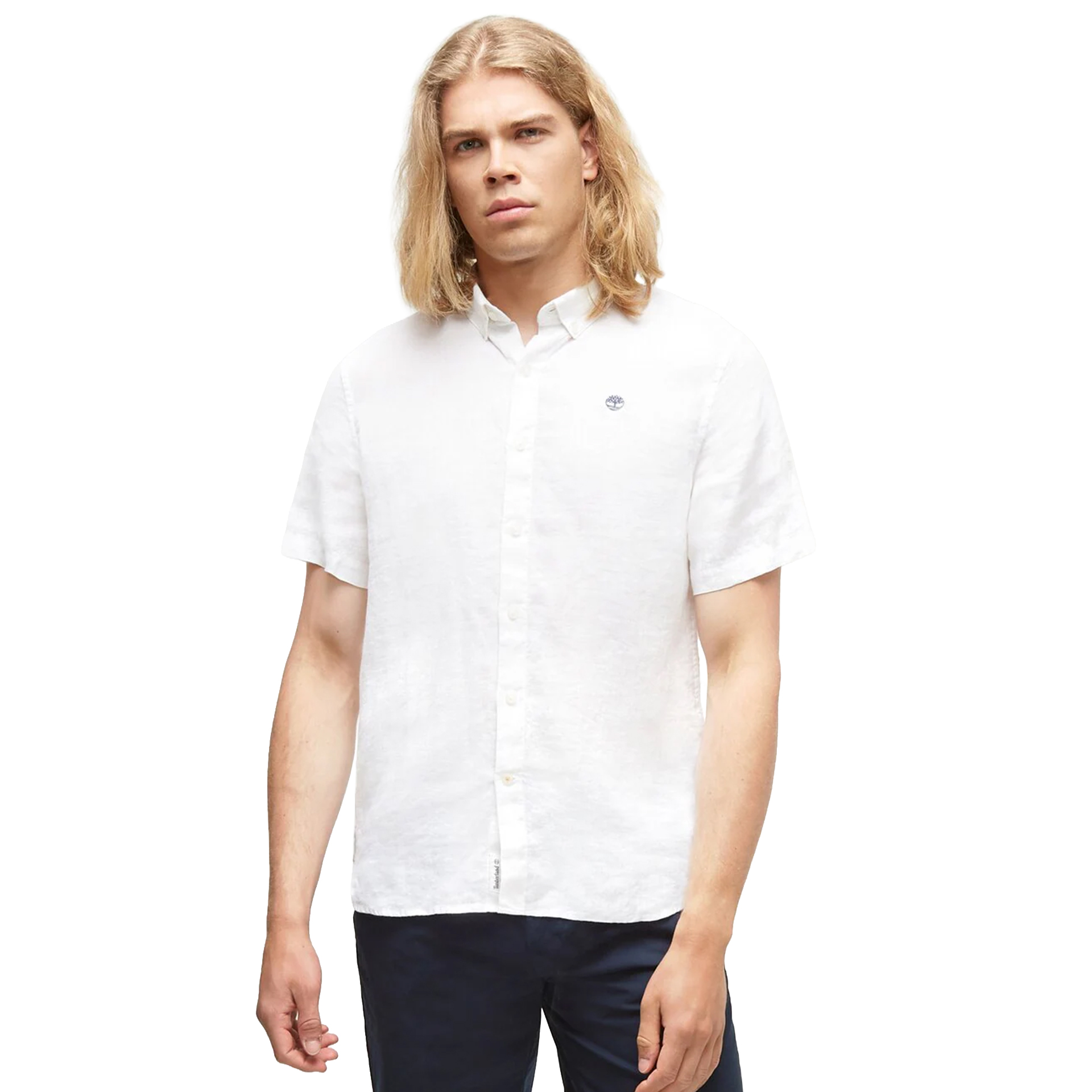 Timberland Camisa Mill Brook Linen White