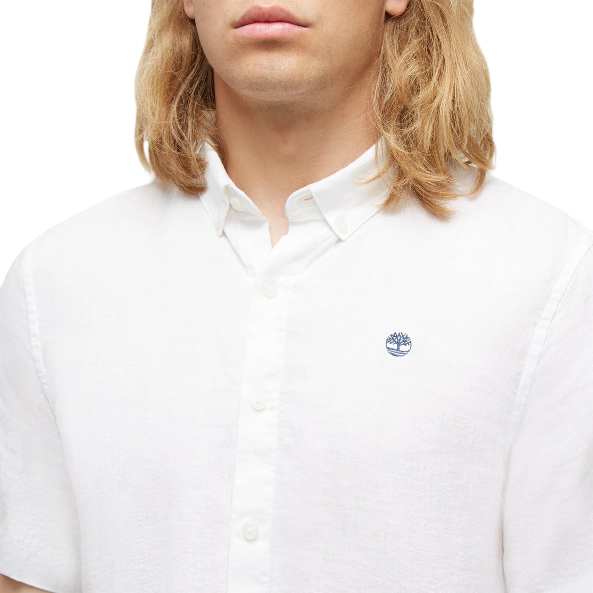 Timberland Camisa Mill Brook Linen White