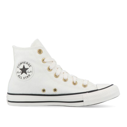 Converse All Star Shine Hi Egret/black/gold Converse All Star Shine Hi Egret/black/gold
