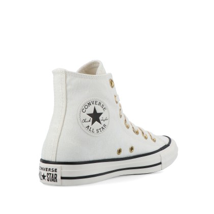 Converse All Star Shine Hi Egret/black/gold Converse All Star Shine Hi Egret/black/gold