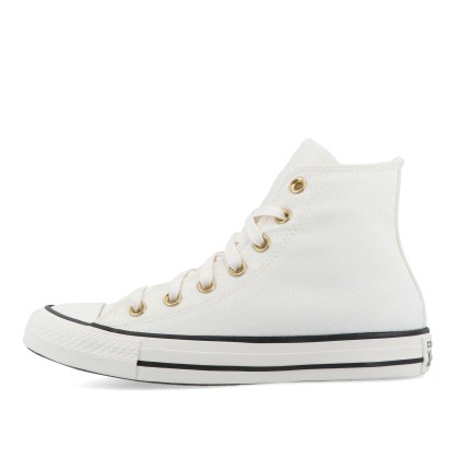 Converse All Star Shine Hi Egret/black/gold Converse All Star Shine Hi Egret/black/gold