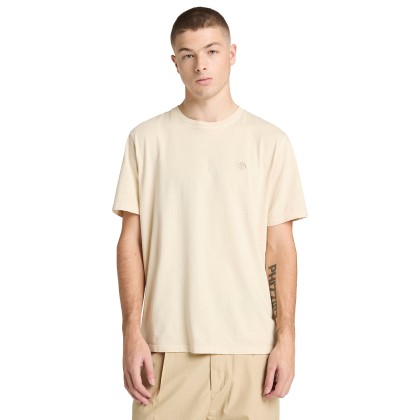 Timberland T-shirt Dunstan River Garment Dye Putty Timberland T-shirt Dunstan River Garment Dye Putty