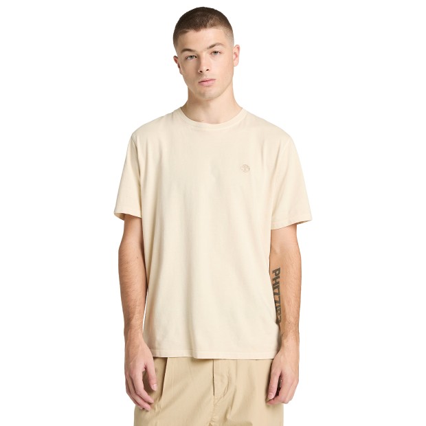 Timberland T-shirt Dunstan River Garment Dye Putty