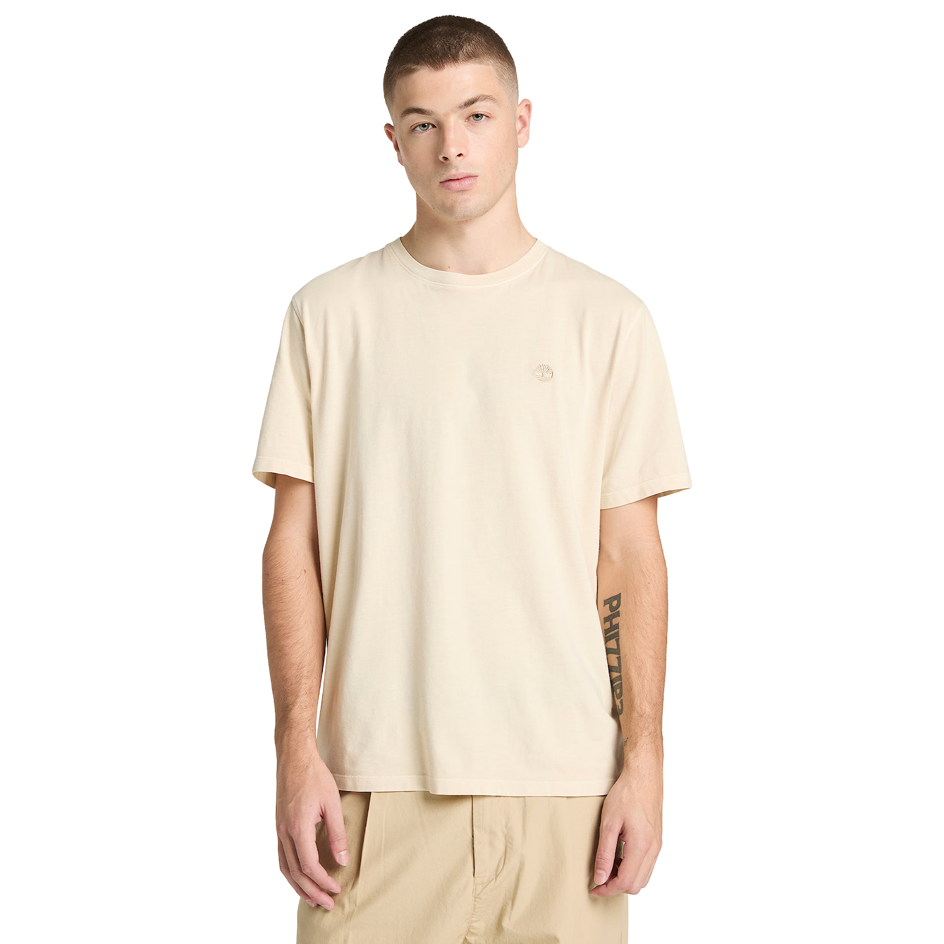 Timberland T-shirt Dunstan River Garment Dye Putty