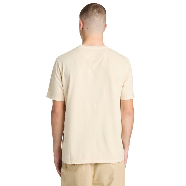 Timberland T-shirt Dunstan River Garment Dye Putty
