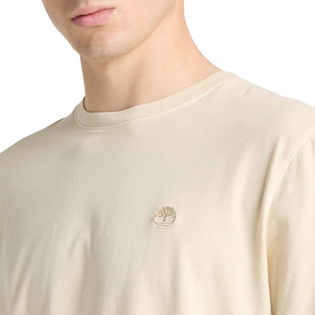 Timberland T-shirt Dunstan River Garment Dye Putty