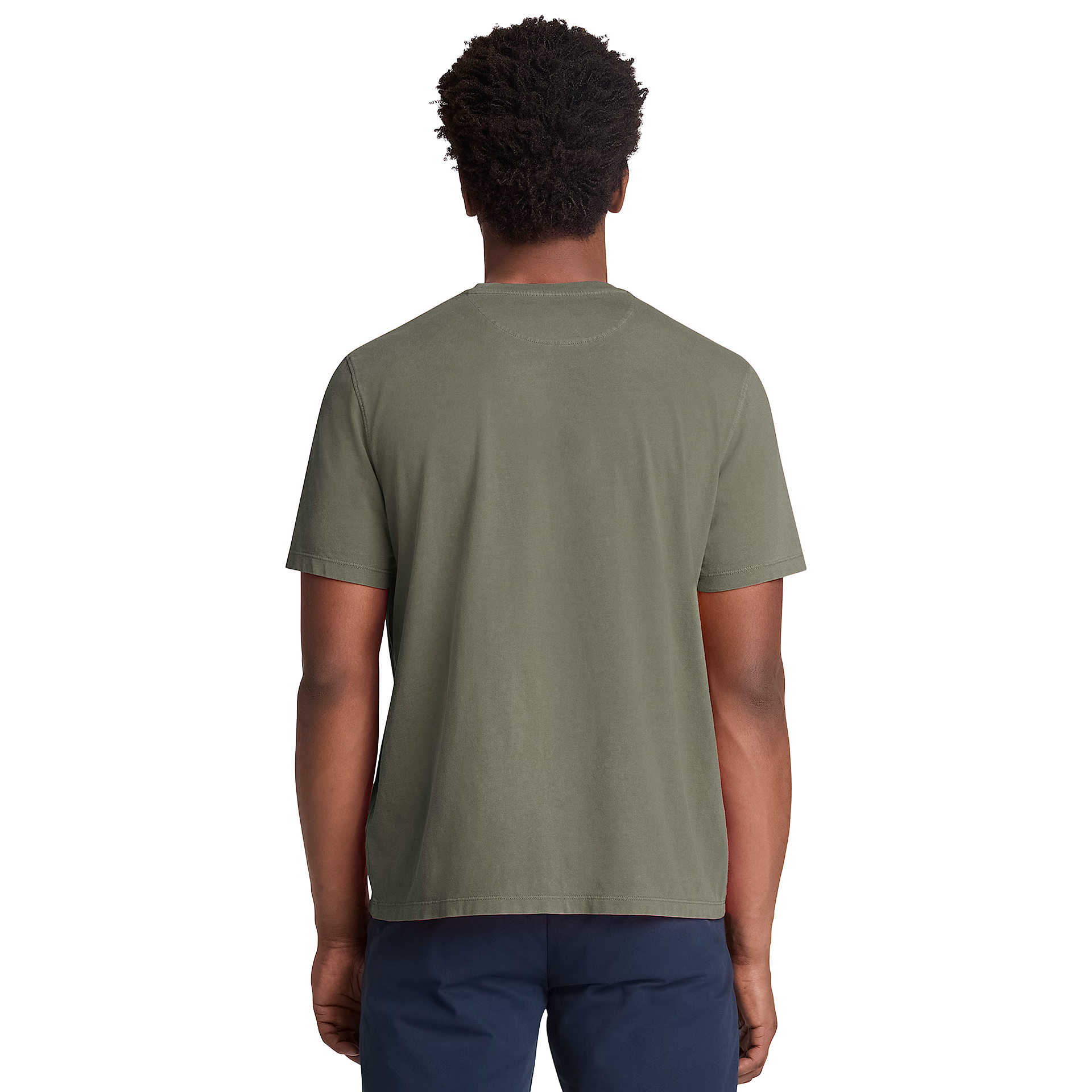 Timberland T-shirt Dunstan River Garment Dye Leaf Green