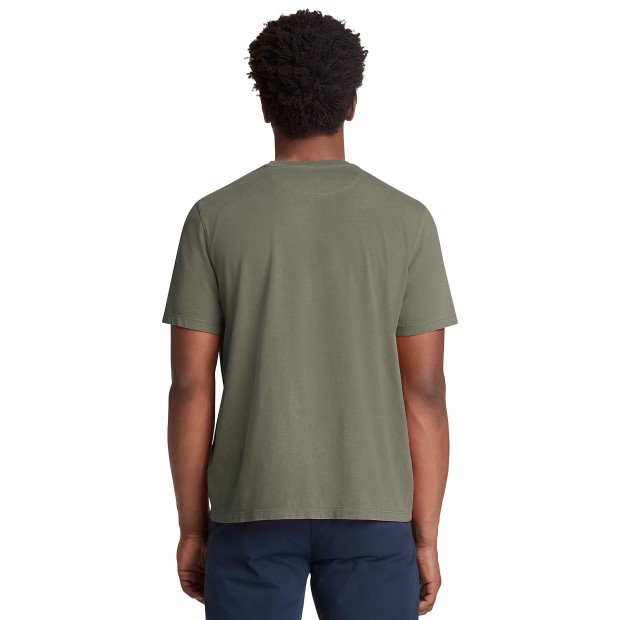 Timberland T-shirt Dunstan River Garment Dye Leaf Green