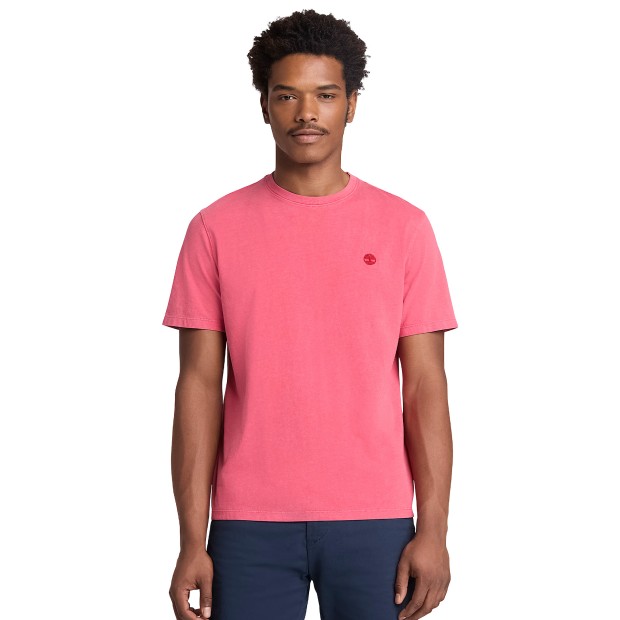 Timberland T-shirt Dunstan River Garment Dye American Beauty
