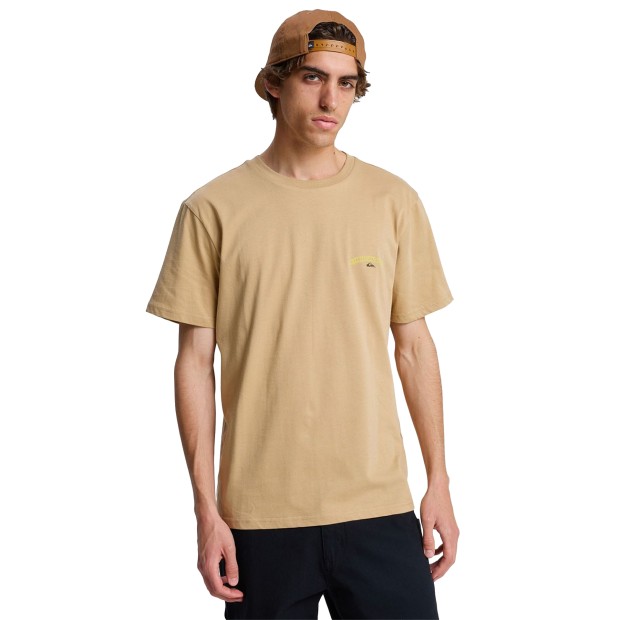 Quiksilver T-shirt Tap In Khaki