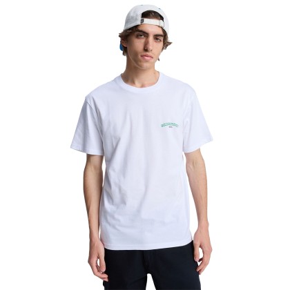 Quiksilver T-shirt Tap In White Quiksilver T-shirt Tap In White