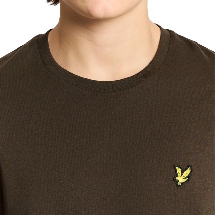 Lyle&Scott T-shirt Plain Ebony Lyle&Scott T-shirt Plain Ebony