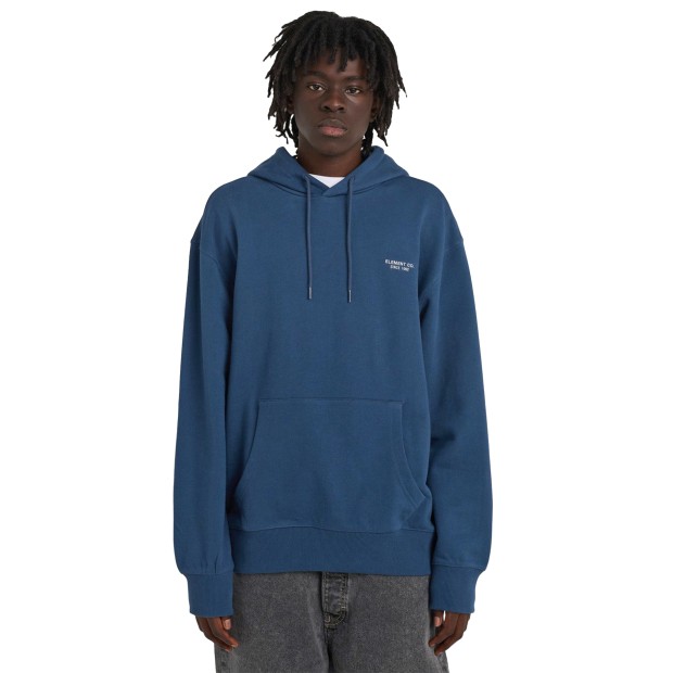 Element Sweat Capuz Co Emb Dark Denim