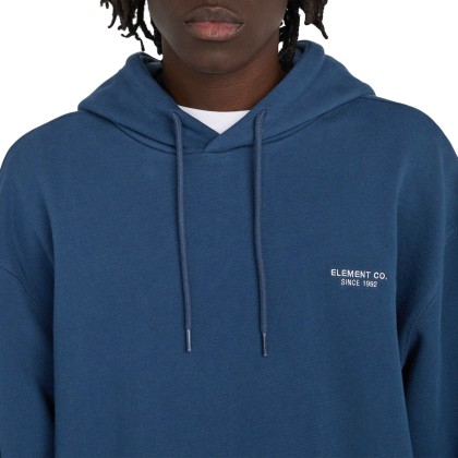 Element Sweat Capuz Co Emb Dark Denim