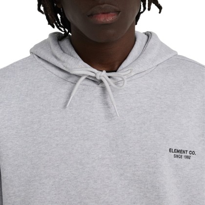 Element Sweat Capuz Co Emb Mid Grey Heather