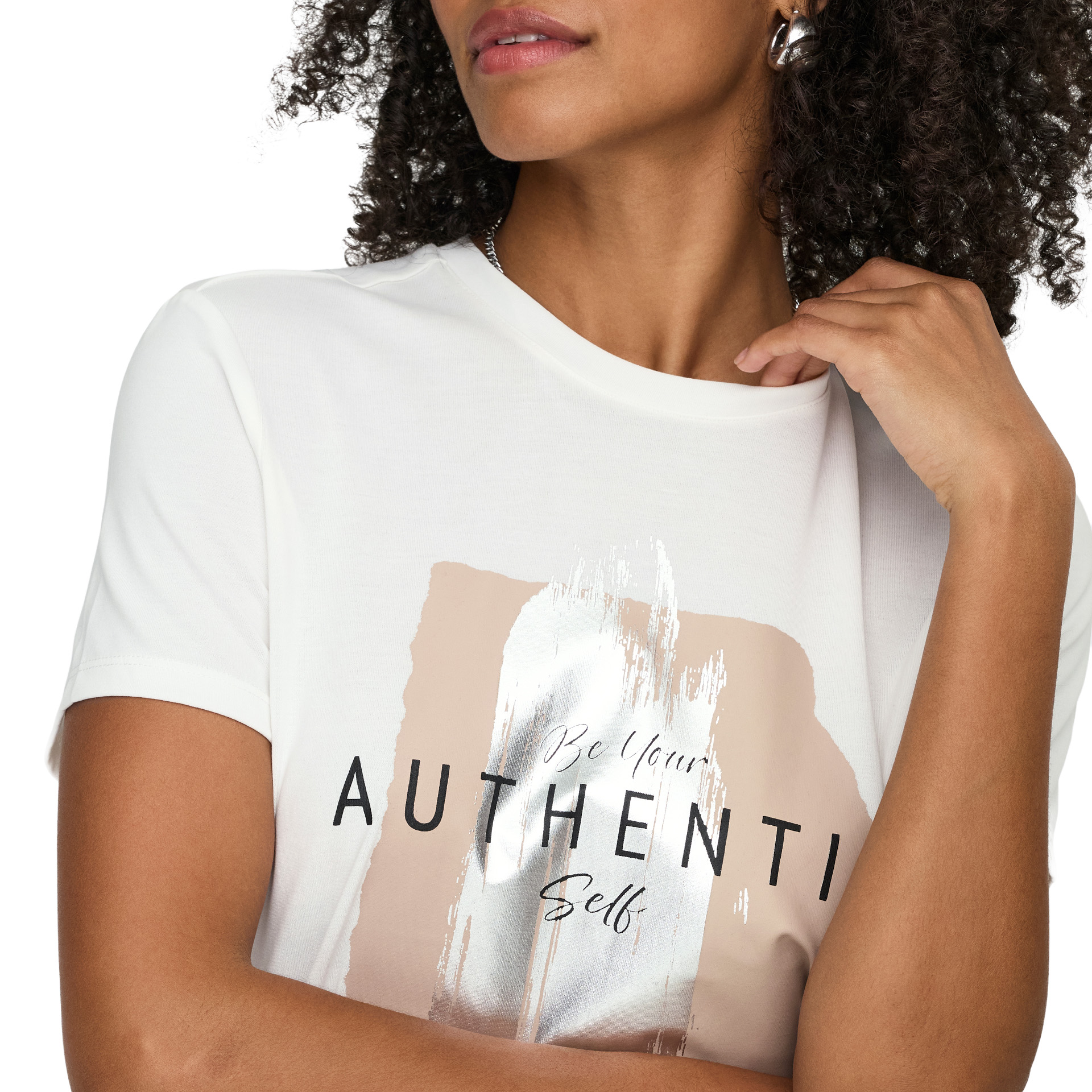 Only T-shirt Free Modal Atelier Cloud Dancer Authentic
