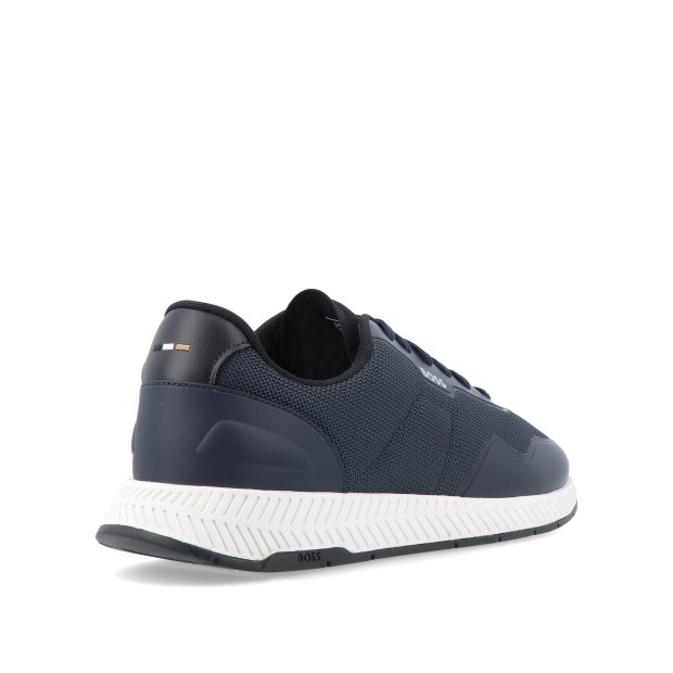 BOSS Titanium Runn Dark Blue