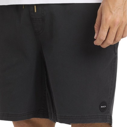 Rvca Walkshorts Escape Elastic Black