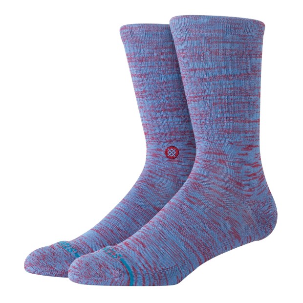 Stance Marled Crew Capriblue